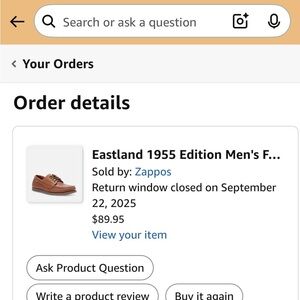 Eastland Men's Boat Shoes in Chestnut Brown